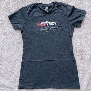 Coors Light NHL Hockey and Beer T-shirt